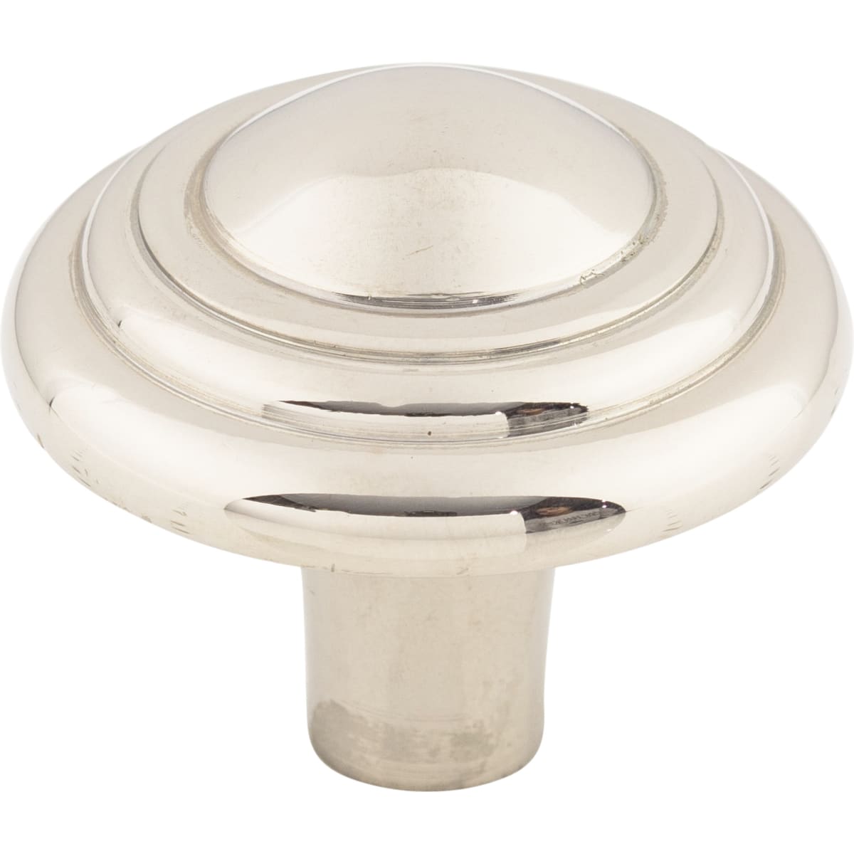 Top Knobs - M2037 - Button 1-3/4 Inch Mushroom Cabinet Knob from the Aspen II Collection in Polished Nickel