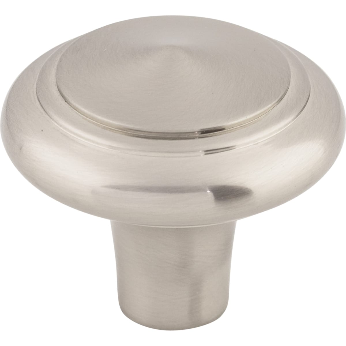Top Knobs - M2044 - Peak 1-5/8 Inch Mushroom Cabinet Knob from the Aspen II Collection in Brushed Satin Nickel