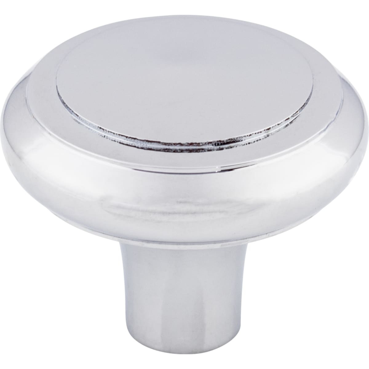 Top Knobs - M2045 - Peak 1-5/8 Inch Mushroom Cabinet Knob from the Aspen II Collection in Polished Chrome