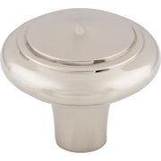 Top Knobs - M2046 - Peak 1-5/8 Inch Mushroom Cabinet Knob from the Aspen II Collection in Polished Nickel