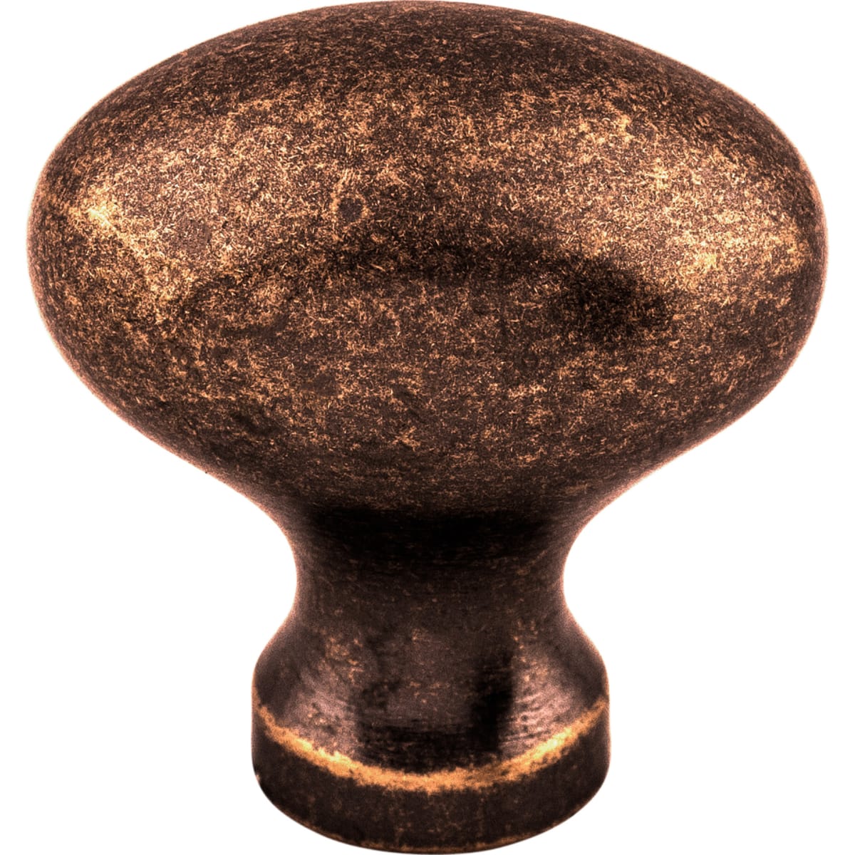 Egg 1-1/4 Inch Oval Cabinet Knob from the Somerset II Collection