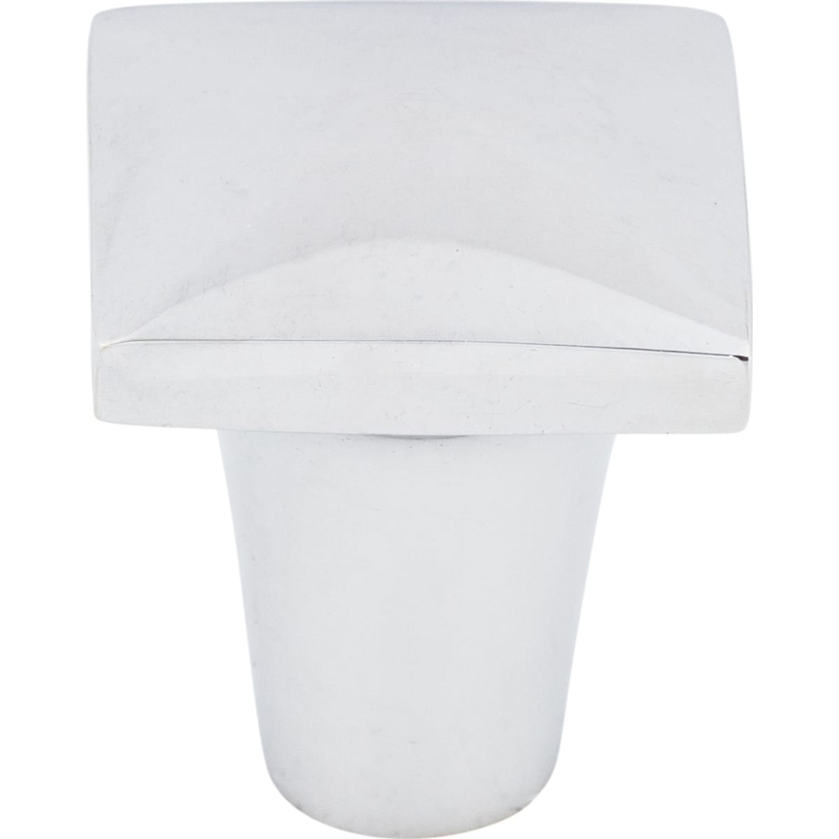 Top Knobs - M2057 - Square 7/8 Inch Square Cabinet Knob from the Aspen II Collection in Polished Chrome