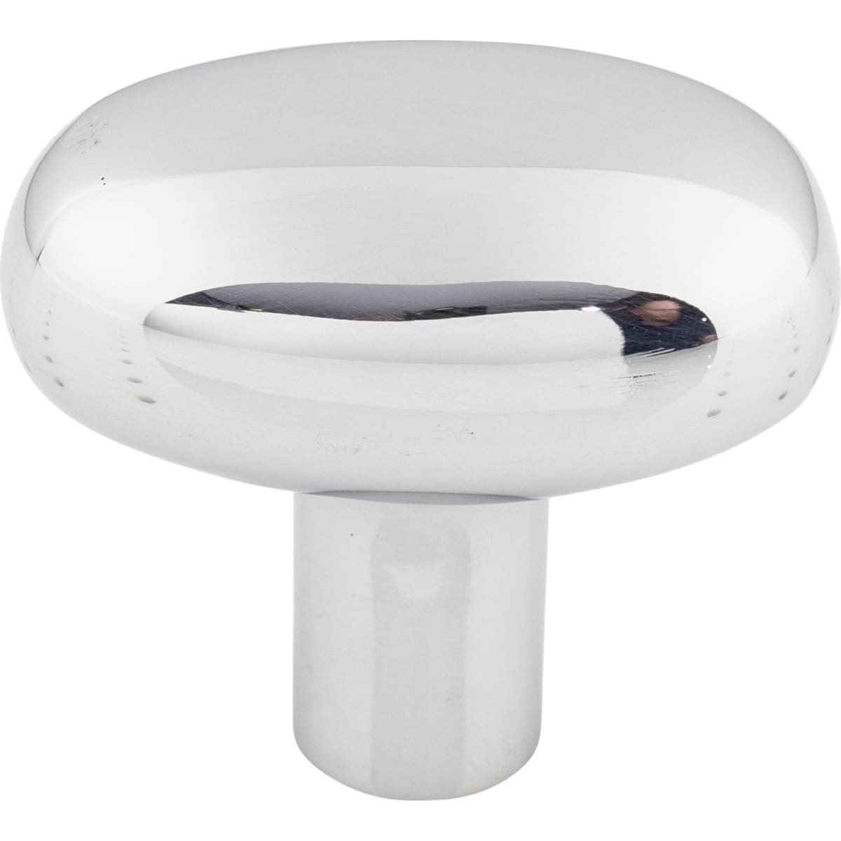 Small 1-9/16 Inch Oval Cabinet Knob from the Aspen II Collection