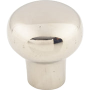 Top Knobs - M2079 - Rounded 7/8 Inch Mushroom Cabinet Knob from the Aspen II Collection in Polished Nickel