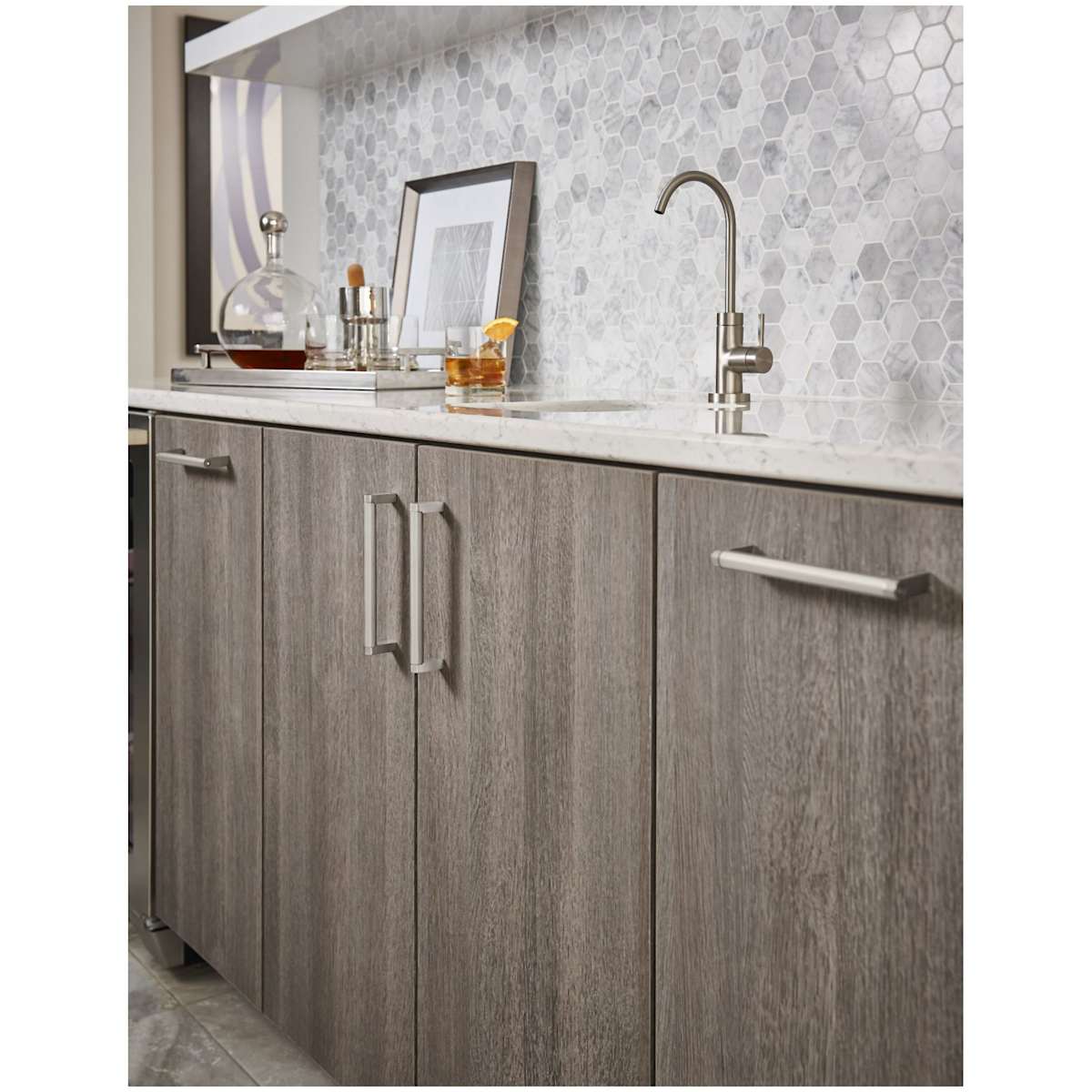 Top Knobs - M2421 - Hopewell 5-1/16 Inch Center to Center Bar Cabinet Pull in Honey Bronze