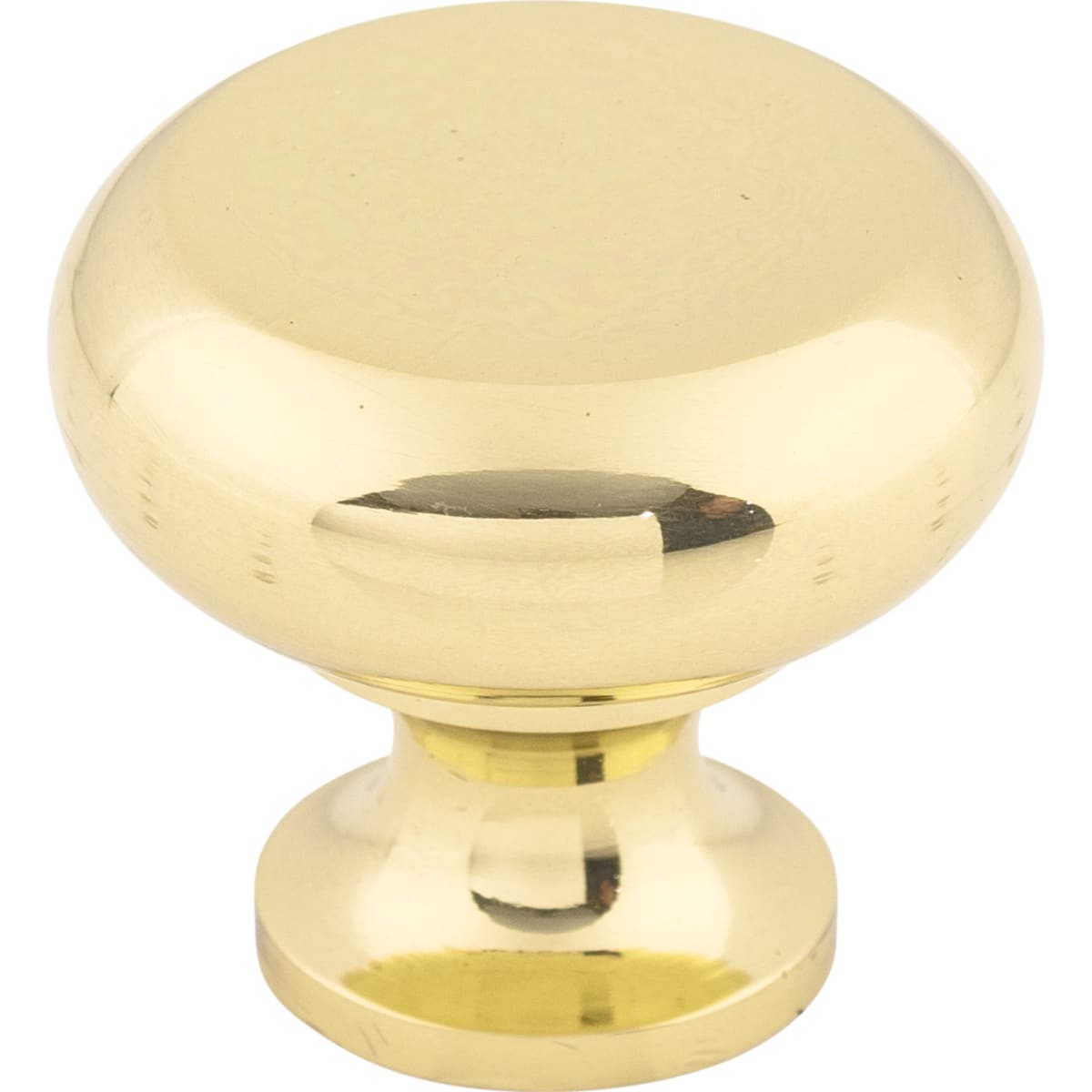 Flat 1-1/4 Inch Mushroom Cabinet Knob from the Somerset II Collection
