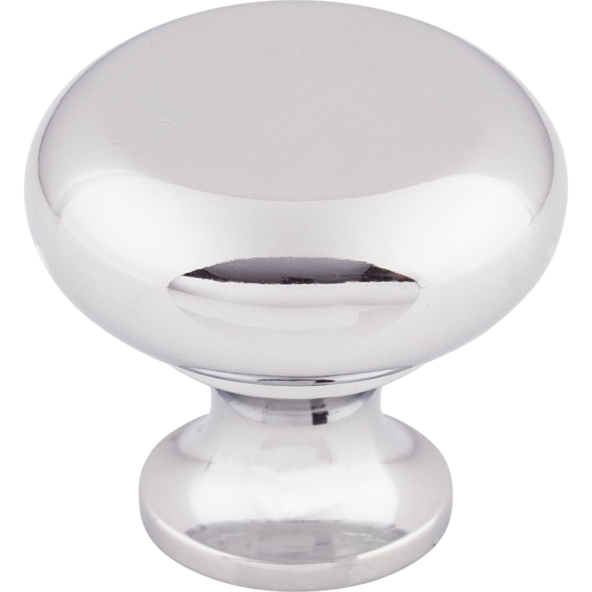 Flat 1-1/4 Inch Mushroom Cabinet Knob from the Somerset II Collection
