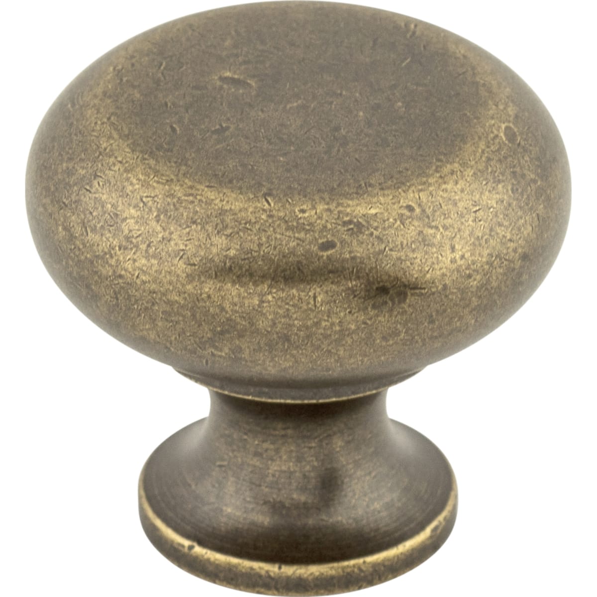 Flat 1-1/4 Inch Mushroom Cabinet Knob from the Somerset II Collection