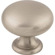 Top Knobs - M281 - Mushroom 1-1/4 Inch Mushroom Cabinet Knob from the Somerset II Collection in Brushed Satin Nickel