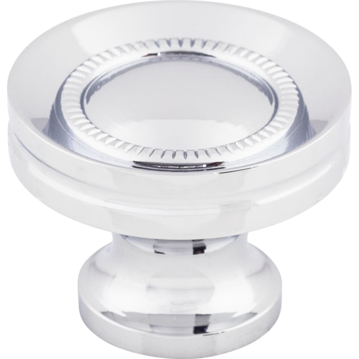 Top Knobs - M291 - Button 1-1/4 Inch Mushroom Cabinet Knob from the Somerset II Collection in Polished Chrome