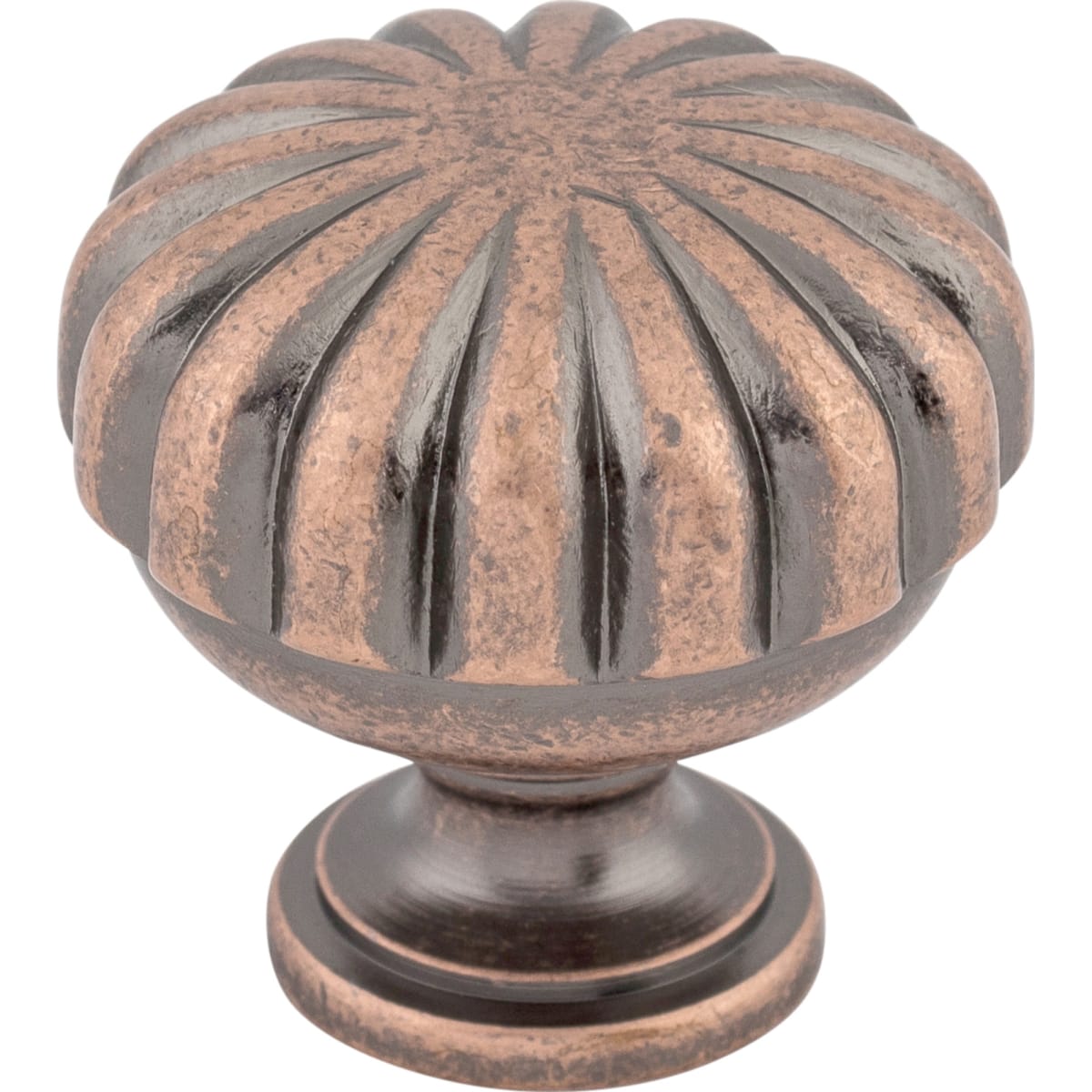Melon 1-1/4 Inch Mushroom Cabinet Knob from the Somerset II Collection