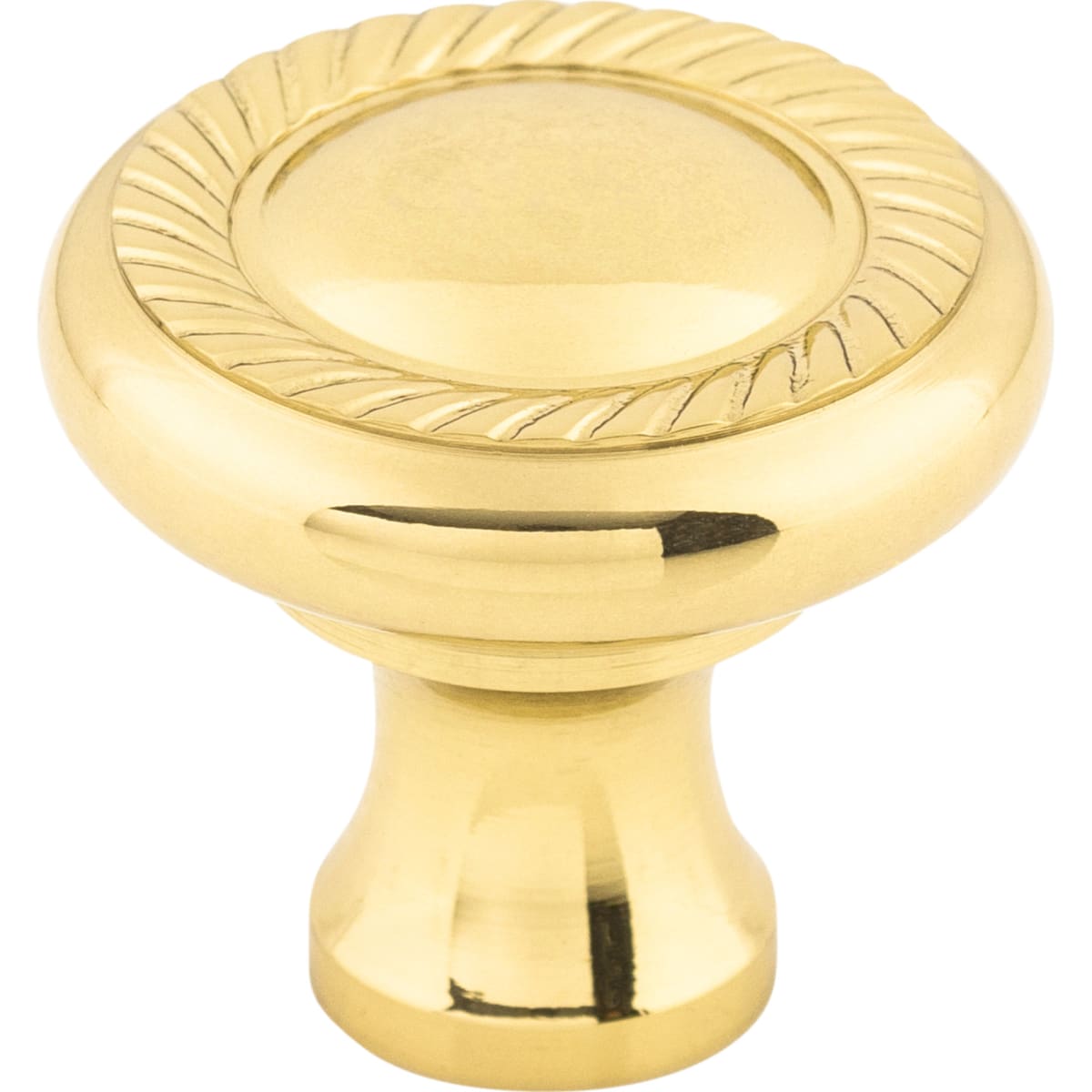 Swirl Cut 1-1/4 Inch Mushroom Cabinet Knob from the Somerset II Collection