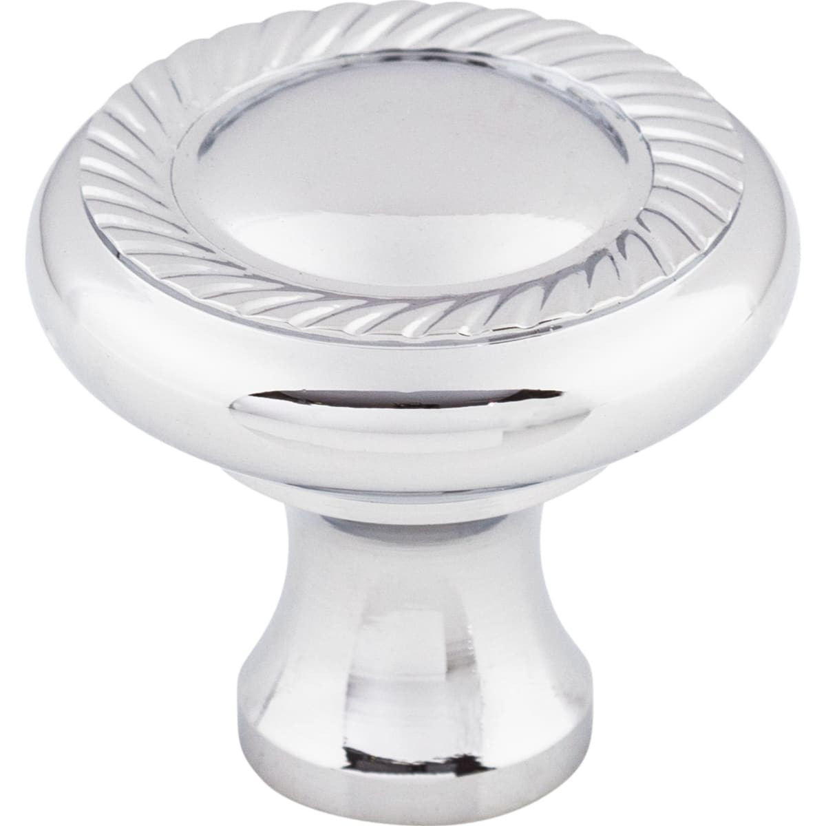 Swirl Cut 1-1/4 Inch Mushroom Cabinet Knob from the Somerset II Collection