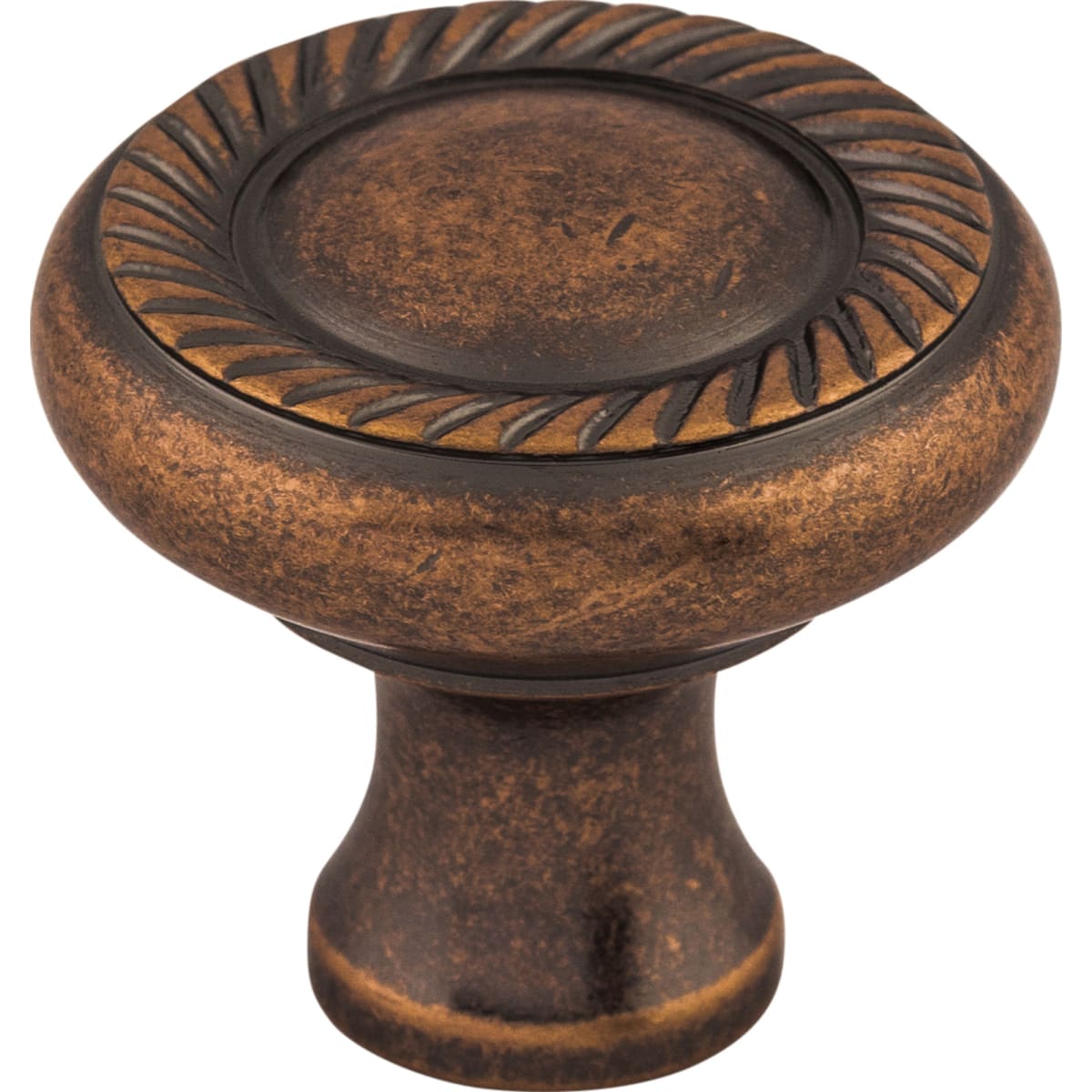 Swirl Cut 1-1/4 Inch Mushroom Cabinet Knob from the Somerset II Collection
