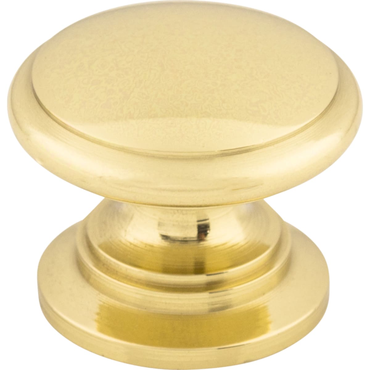 Top Knobs - M349 - Ray 1-1/4 Inch Mushroom Cabinet Knob from the Somerset II Collection in Polished Brass