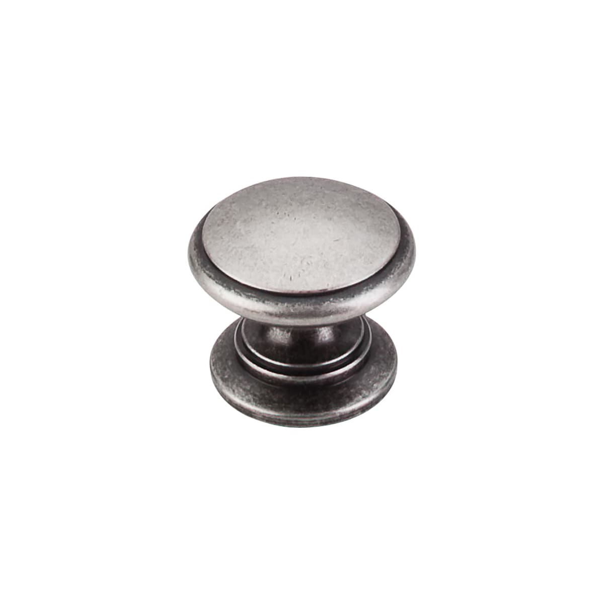 Top Knobs - M354-25PACK - Ray 1-1/4 Inch Mushroom Cabinet Knob from the Somerset II Collection - 25 Pack in Pewter Antique