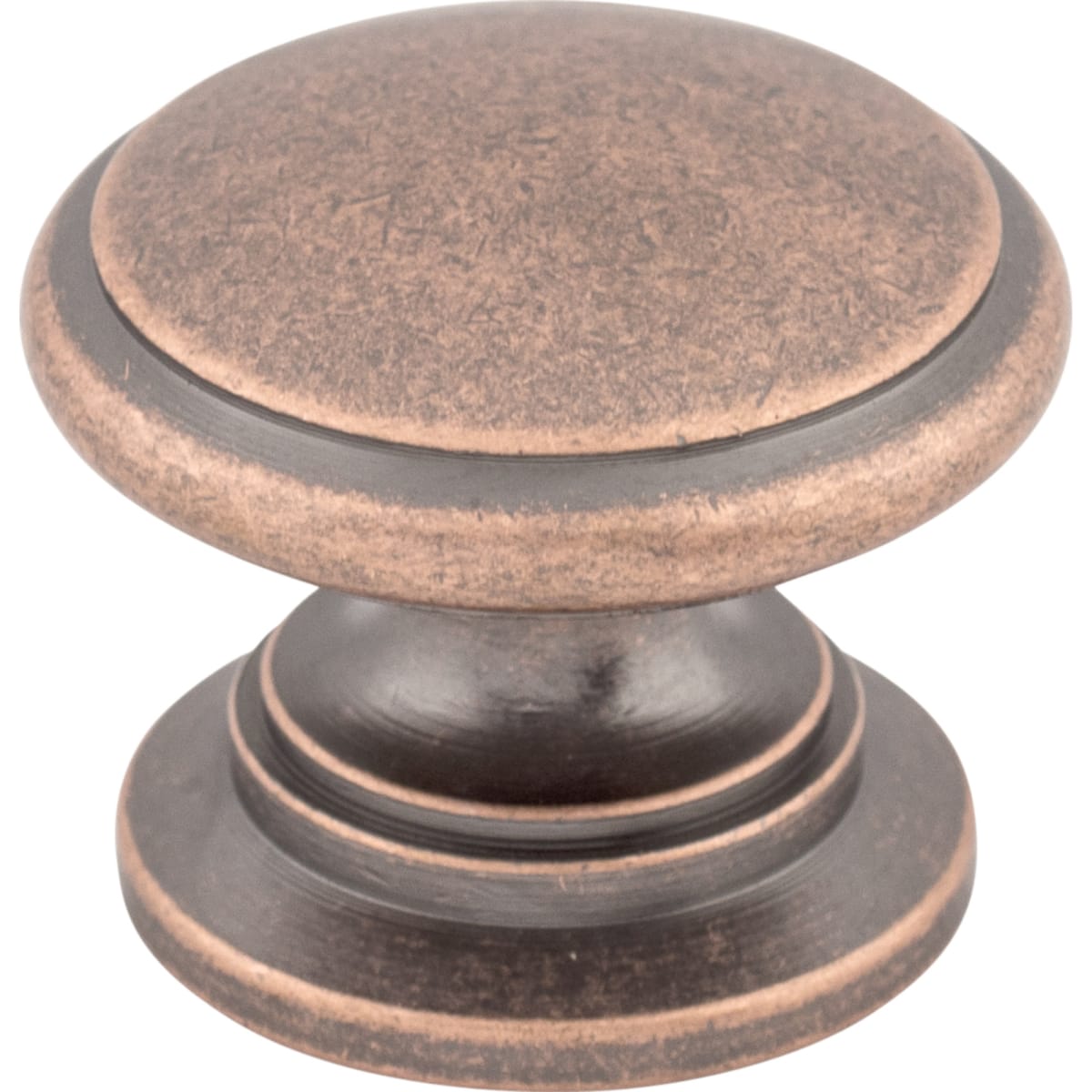 Top Knobs - M357 - Ray 1-1/4 Inch Mushroom Cabinet Knob from the Somerset II Collection in Antique Copper