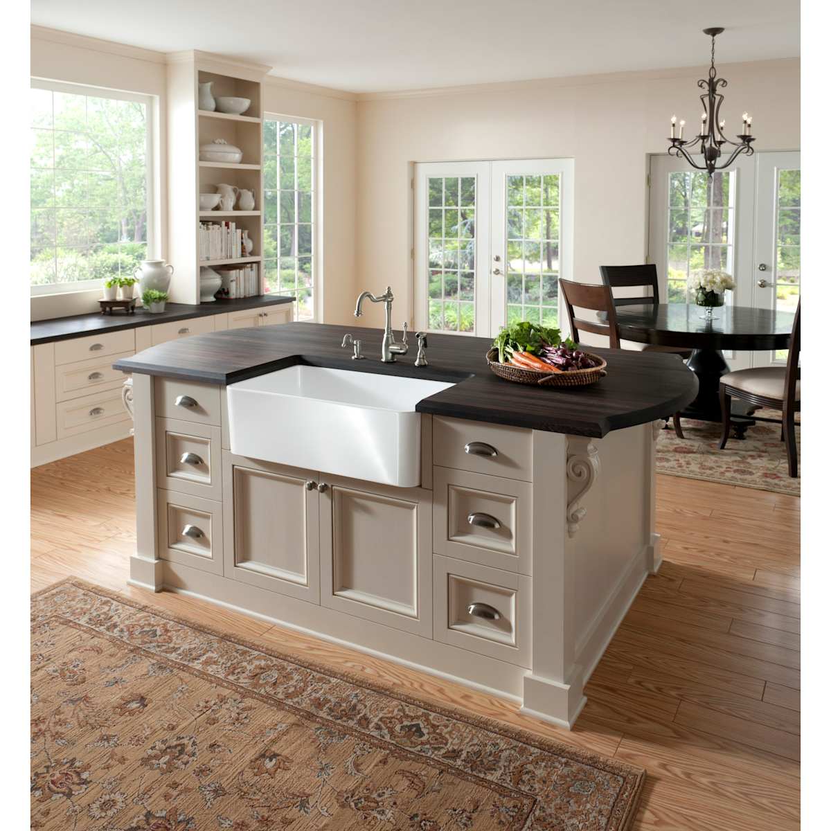 Top Knobs - M357 - Ray 1-1/4 Inch Mushroom Cabinet Knob from the Somerset II Collection in Antique Copper