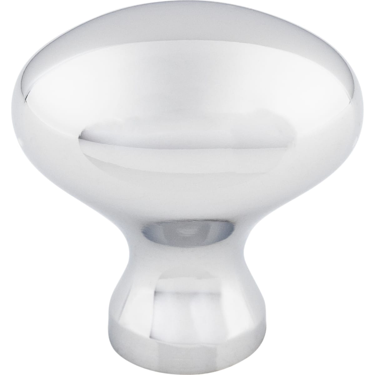 Egg 1-1/4 Inch Oval Cabinet Knob from the Somerset II Collection