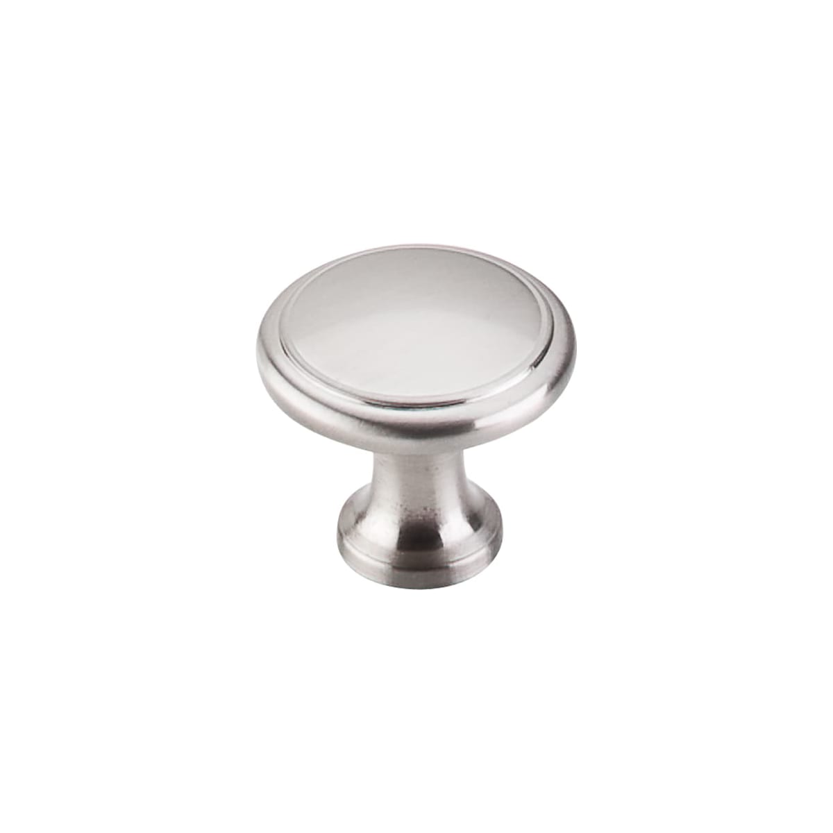 Ringed 1-1/8 Inch Mushroom Cabinet Knob from the Nouveau Collection - 10 Pack