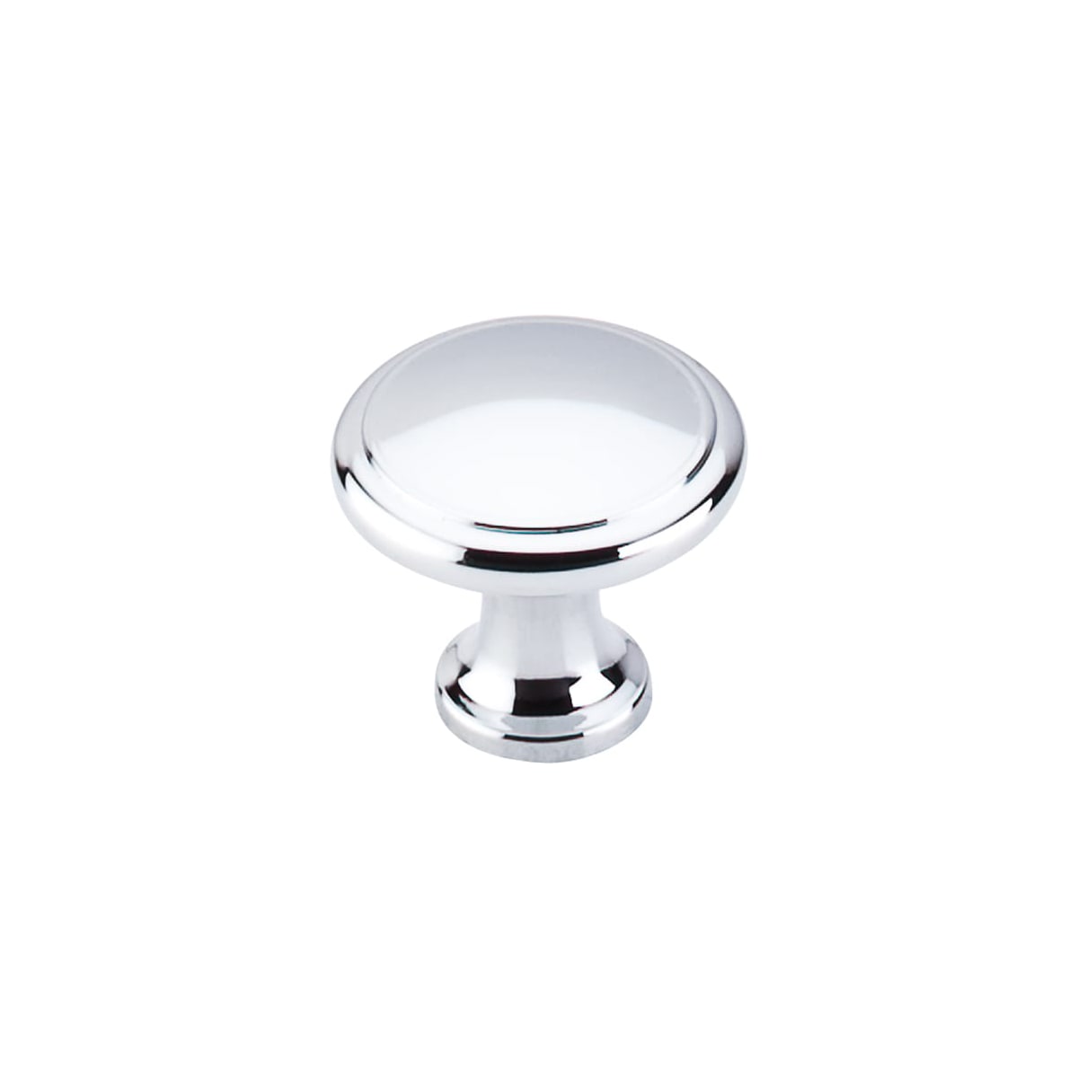 Ringed 1-1/8 Inch Mushroom Cabinet Knob from the Nouveau Collection - 25 Pack