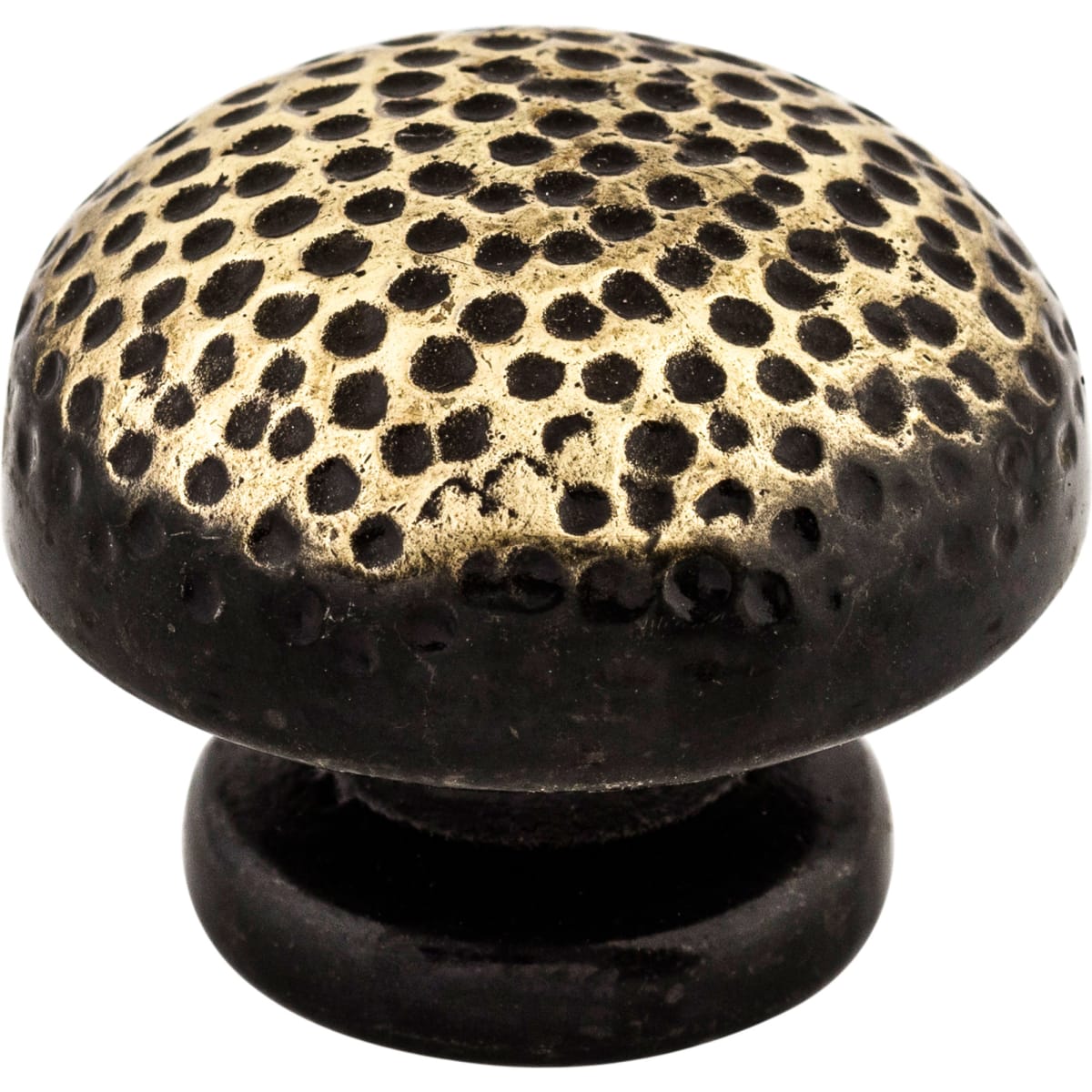 Top Knobs - M43 - Warwick 1-1/2 Inch Mushroom Cabinet Knob from the Britannia Collection in Dark Antique Brass