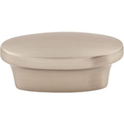 Oval 1-5/8 Inch Oval Cabinet Knob from the Nouveau II Collection