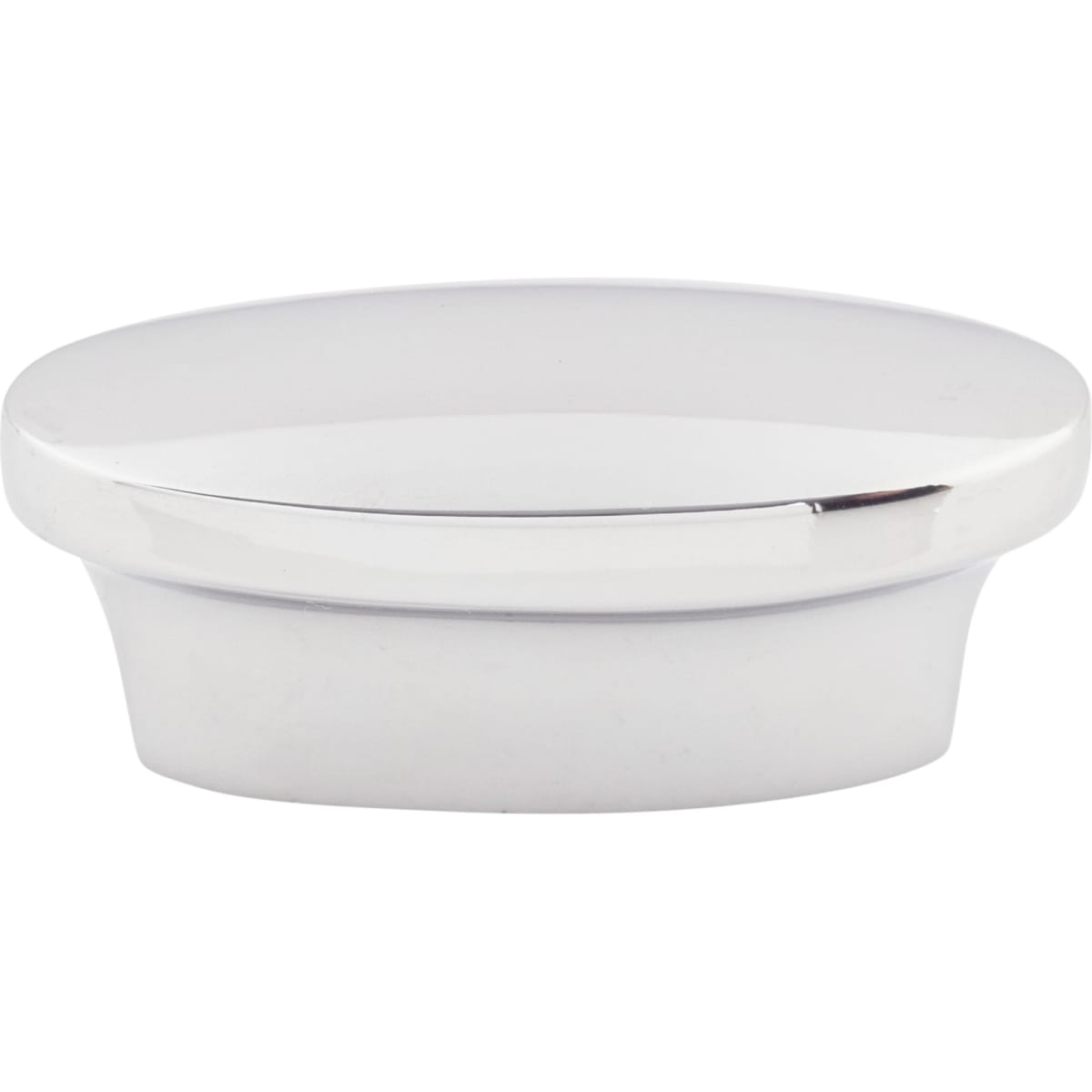 Oval 1-5/8 Inch Oval Cabinet Knob from the Nouveau II Collection