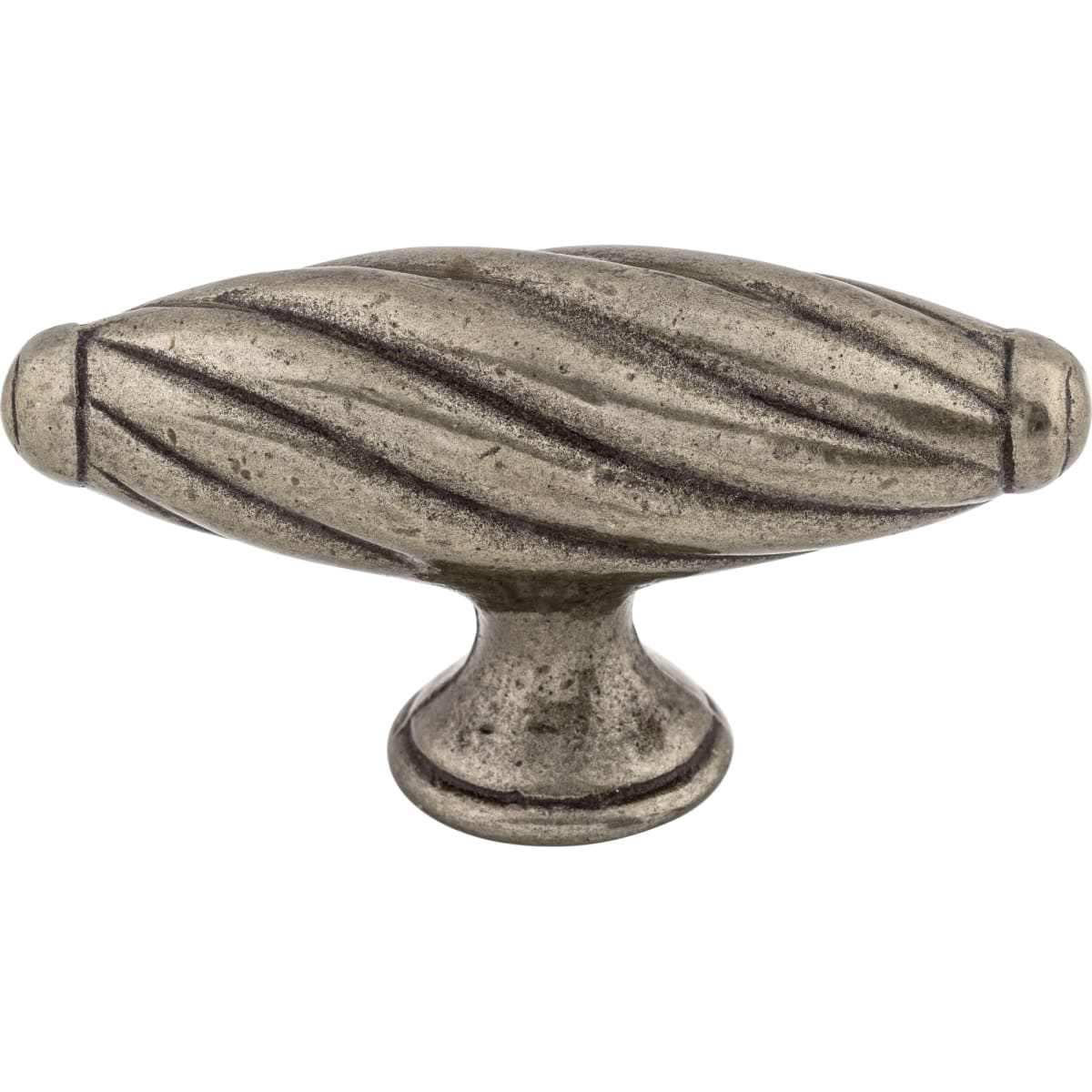 Top Knobs - M55 - Versailles 3-1/8 Inch Bar Cabinet Knob from the Britannia Collection in Cast Iron