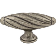 Top Knobs - M55 - Versailles 3-1/8 Inch Bar Cabinet Knob from the Britannia Collection in Cast Iron
