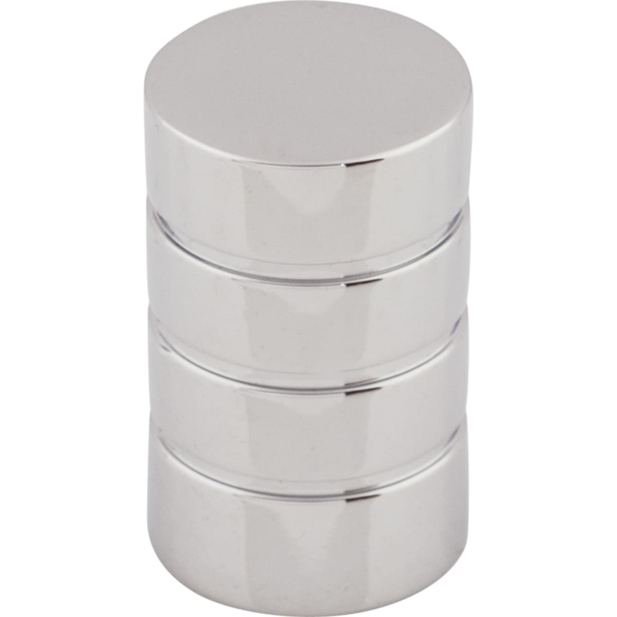 Stacked 5/8 Inch Cylindrical Cabinet Knob from the Nouveau II Collection