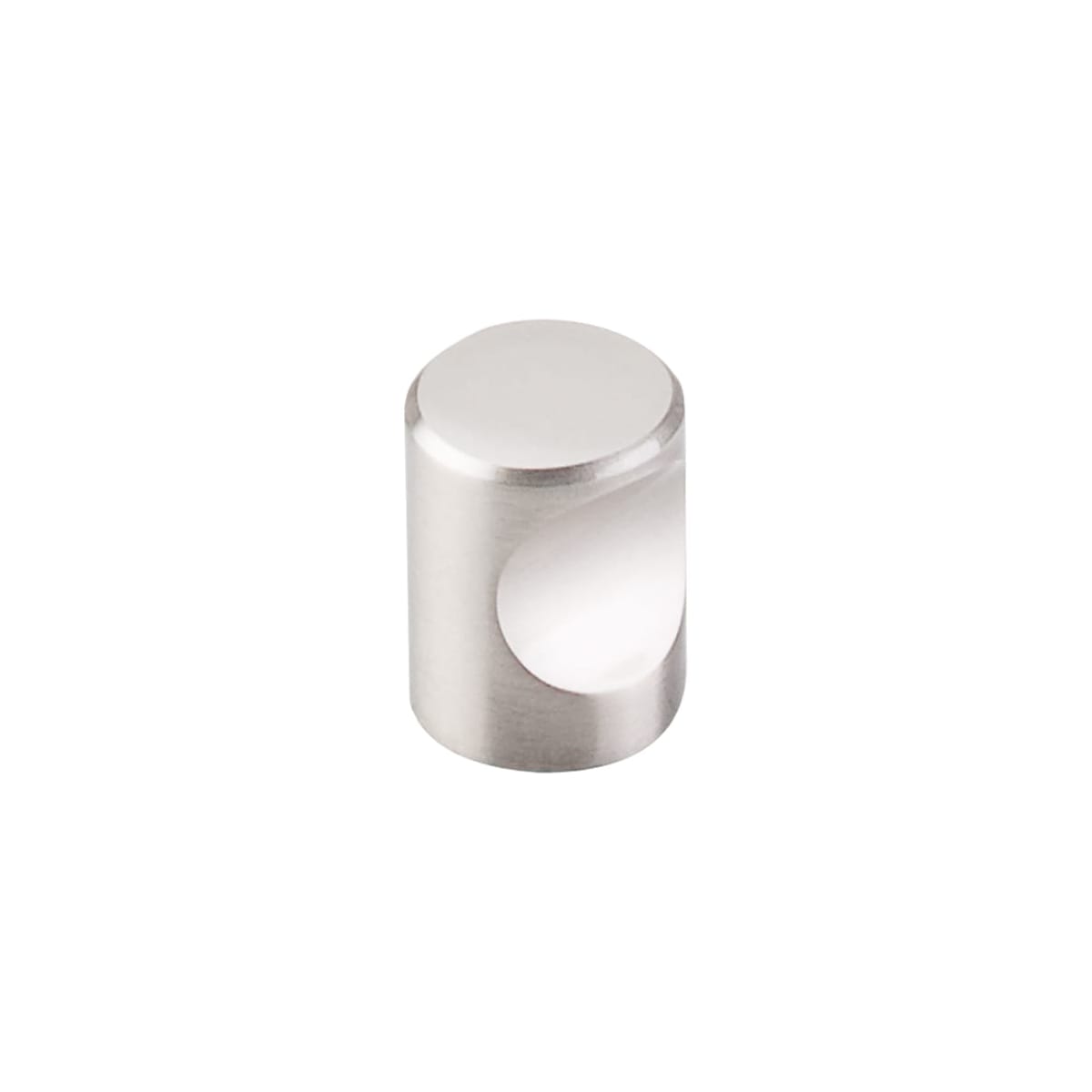 Indent 3/4 Inch Cylindrical Cabinet Knob from the Nouveau II Collection - 25 Pack