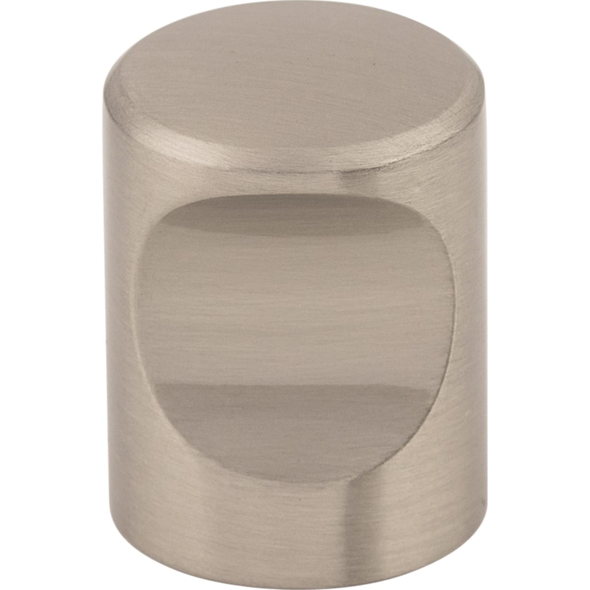 Indent 3/4 Inch Cylindrical Cabinet Knob from the Nouveau II Collection