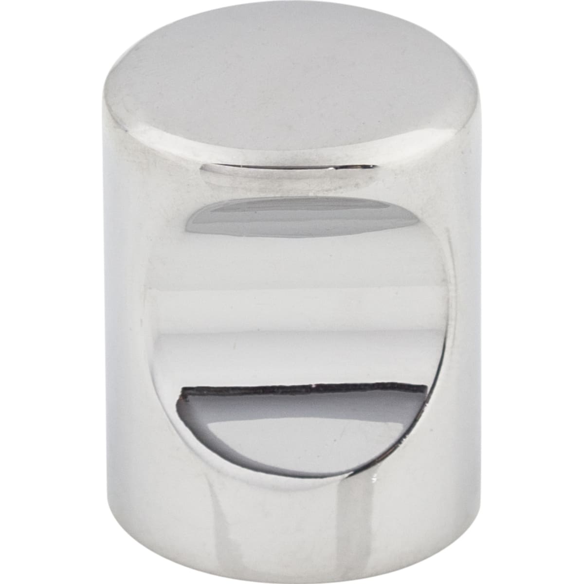 Indent 3/4 Inch Cylindrical Cabinet Knob from the Nouveau II Collection