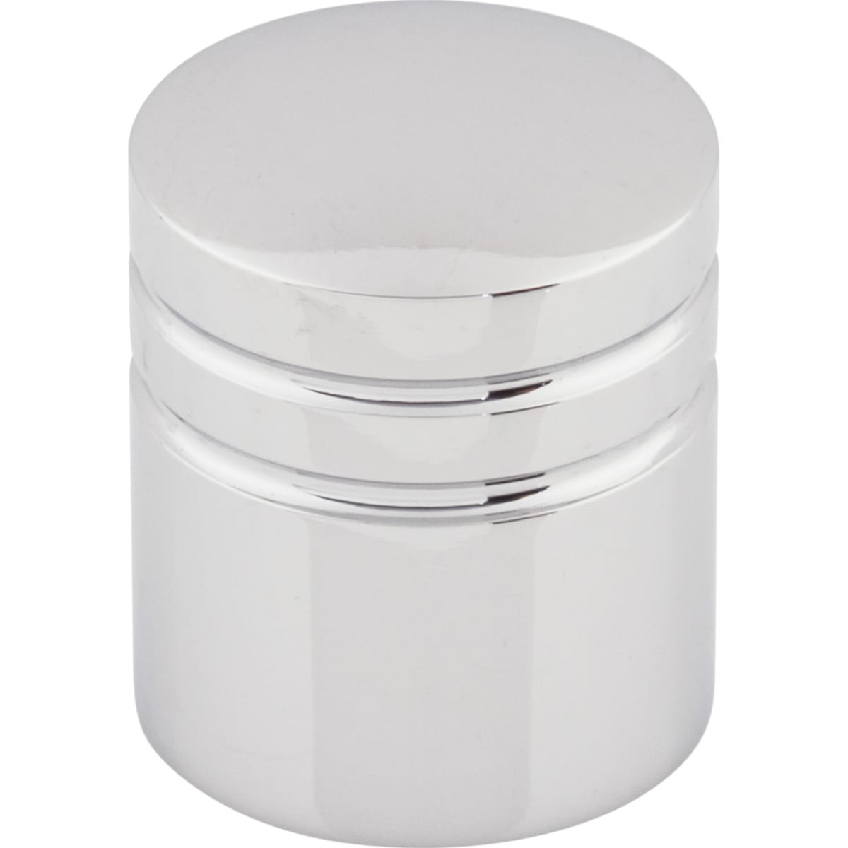 Stacked 1 Inch Cylindrical Cabinet Knob from the Nouveau II Collection