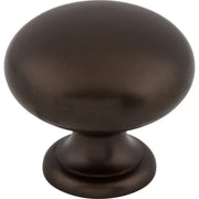 Top Knobs - M753 - Mushroom 1-1/4 Inch Mushroom Cabinet Knob from the Normandy Collection in Oil Rubbed Bronze