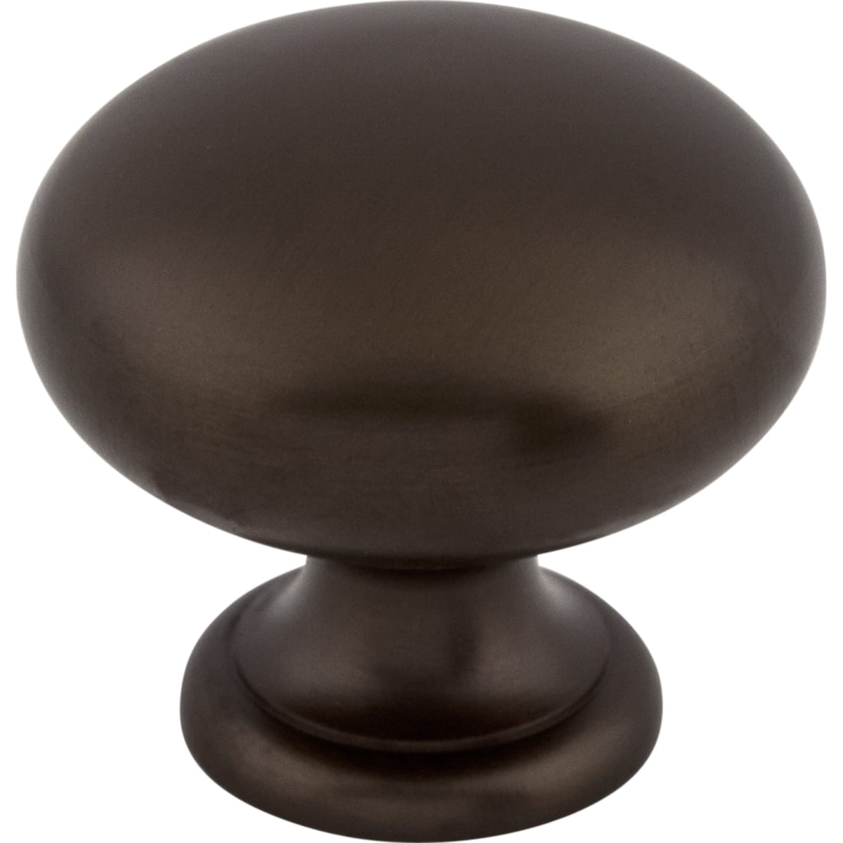 Top Knobs - M753 - Mushroom 1-1/4 Inch Mushroom Cabinet Knob from the Normandy Collection in Oil Rubbed Bronze