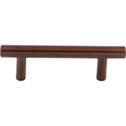 Top Knobs - M757a - Hopewell 3 Inch Center to Center Bar Cabinet Pull from the Bar Pulls Collection in Oil Rubbed Bronze