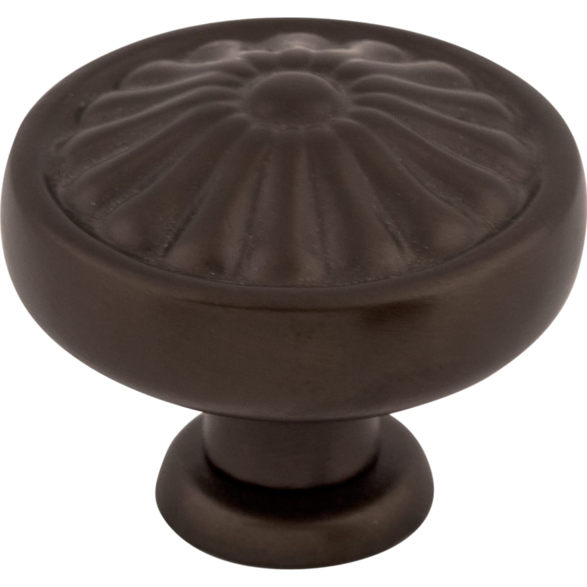 Flower 1-1/4 Inch Mushroom Cabinet Knob from the Normandy Collection