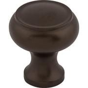 Top Knobs - M773 - Normandy 1-1/8 Inch Mushroom Cabinet Knob in Oil Rubbed Bronze