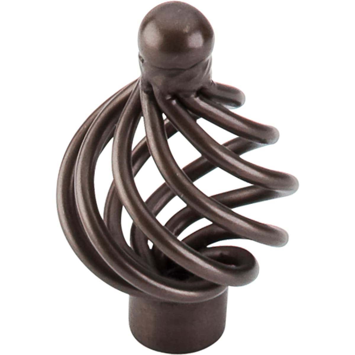 Flower 1-1/4 Inch Birdcage Cabinet Knob from the Normandy Collection