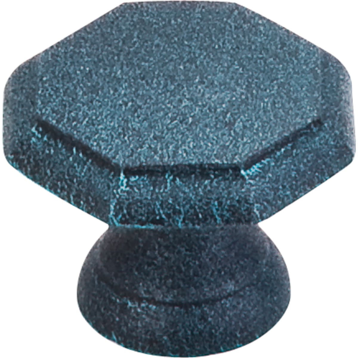 Top Knobs - M9 - Devon 1-1/4 Inch Geometric Cabinet Knob from the Britannia Collection in Verdigris