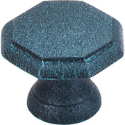 Top Knobs - M9 - Devon 1-1/4 Inch Geometric Cabinet Knob from the Britannia Collection in Verdigris