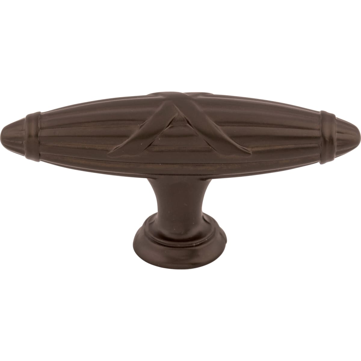 Top Knobs - M931 - Ribbon 2-3/4 Inch Bar Cabinet Knob from the Edwardian Collection in Oil Rubbed Bronze