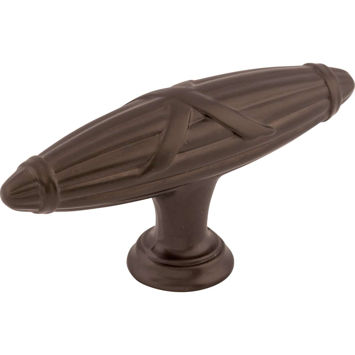 Top Knobs - M931 - Ribbon 2-3/4 Inch Bar Cabinet Knob from the Edwardian Collection in Oil Rubbed Bronze