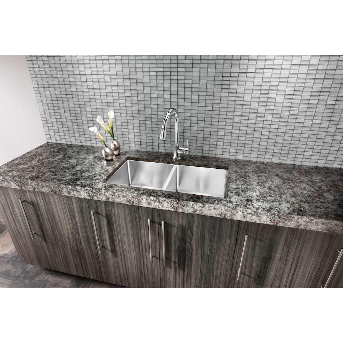 Top Knobs - M989 - Hopewell 5-1/16 Inch Center to Center Bar Cabinet Pull from the Bar Pulls Collection in Flat Black