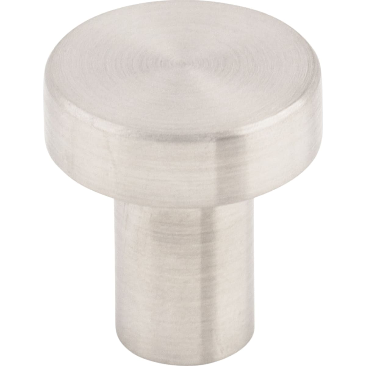Top Knobs - SS116 - Stainless Steel 3/4 Inch Mushroom Cabinet Knob from the Stainless II Collection in Brushed Stainless Steel