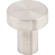Top Knobs - SS116 - Stainless Steel 3/4 Inch Mushroom Cabinet Knob from the Stainless II Collection in Brushed Stainless Steel
