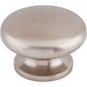 Top Knobs - SS19 - Flat 1-1/2 Inch Mushroom Cabinet Knob from the Stainless Collection in Stainless Steel