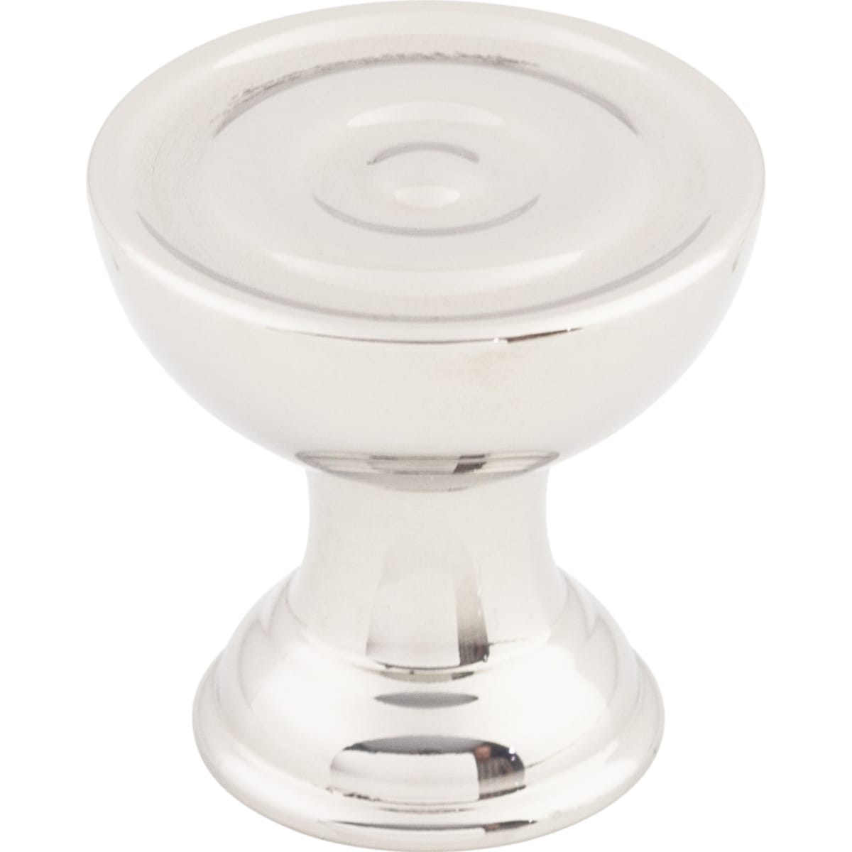 Top Knobs - SS43 - Stainless Steel 1 Inch Mushroom Cabinet Knob from the Stainless II Collection in Polished Stainless Steel